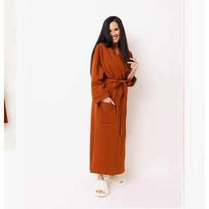 Abi Ayres Robe size S/M in Cinnamon